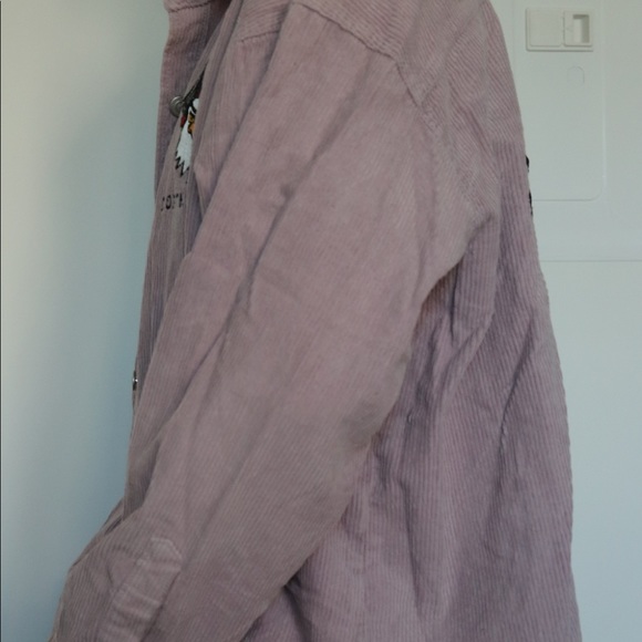 Korean Vintage Pink Shirt Unisex - Picture 3 of 7